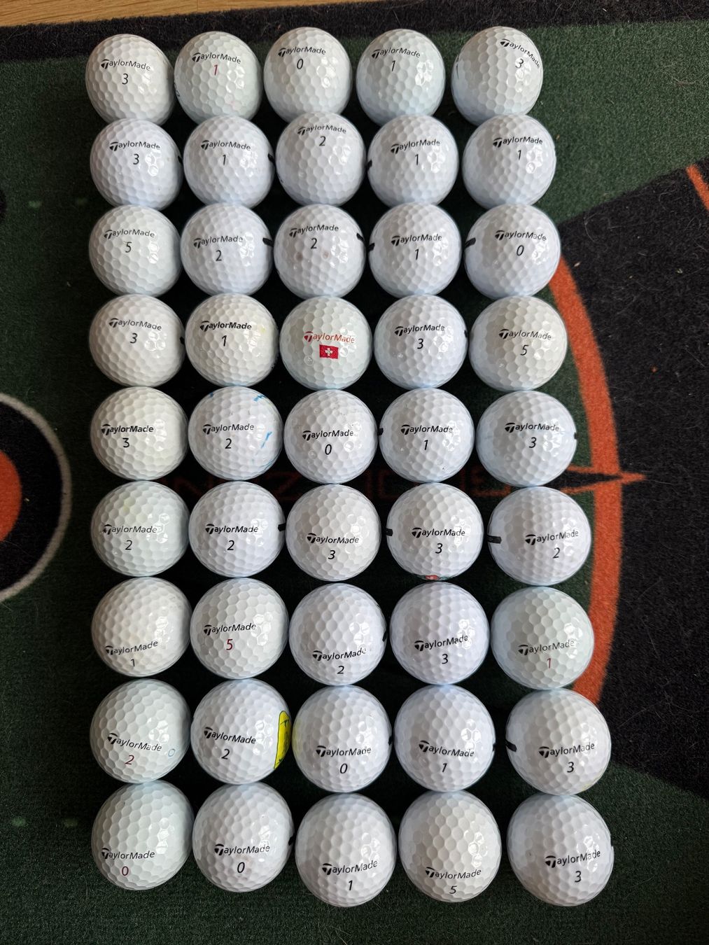 Taylor Made Bälle: 50 div. Golfbälle TaylorMade, guter Zustand – Gebraucht aus Münchenbuchsee von Mantik