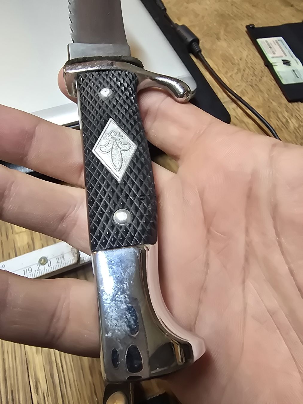 Accessori: Messer mit Scheide – Usato da Rorschach venduto da TimelessTrading 3