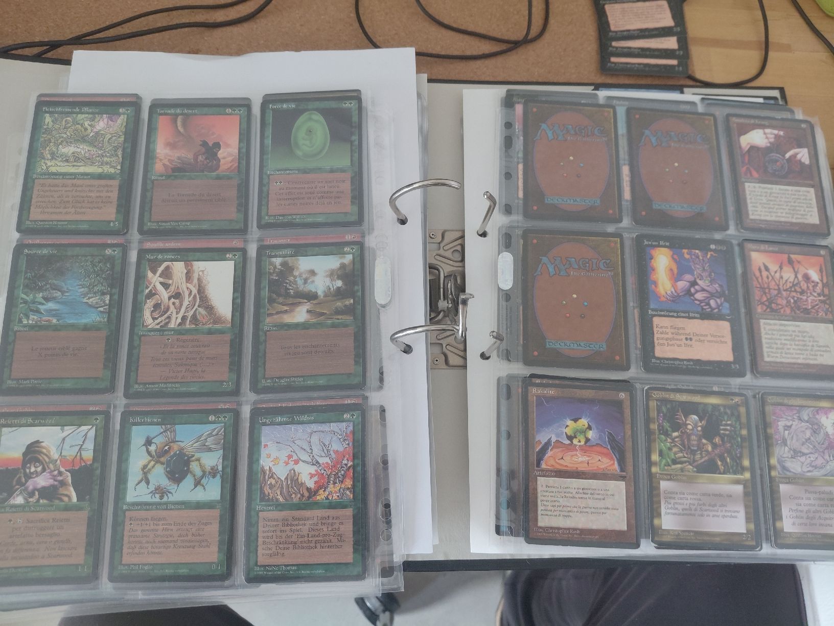 Magic The Gathering Sammelbilder & Trading cards: Foreign Blackbordered MTG – Gebraucht aus Kehrsatz von Jadeeeee 8