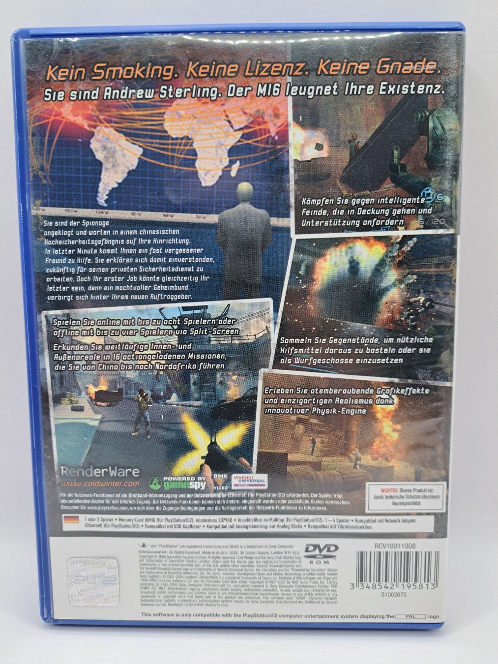 Spiele: Cold Winter (Playstation 2/PS2) – Gebraucht aus Balgach von Wasnwasn 1
