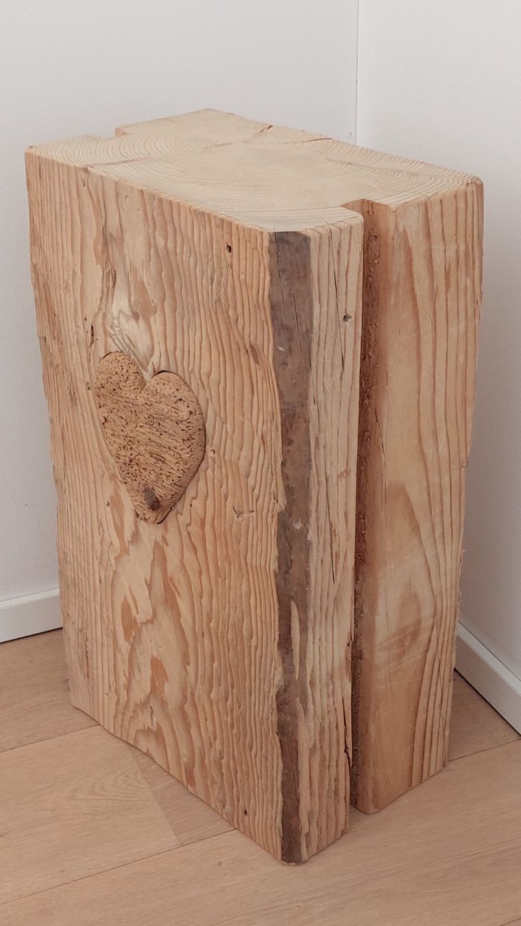Tutte le decorazioni: Altholzsäule / Dekosäule mit Herz – Nuovo e nell'imballaggio originale da Egnach venduto da Oldwoodstyle 8