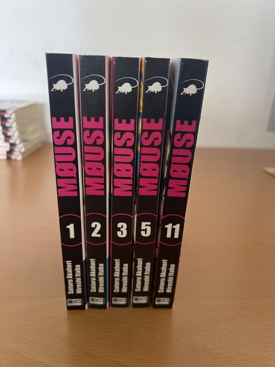 Fumetti: Manga Sammlung: Mouse, Band 1, 2, 3, 5 & 11, Top Zustand! – Usato da windisch venduto da meisterkingremo 1