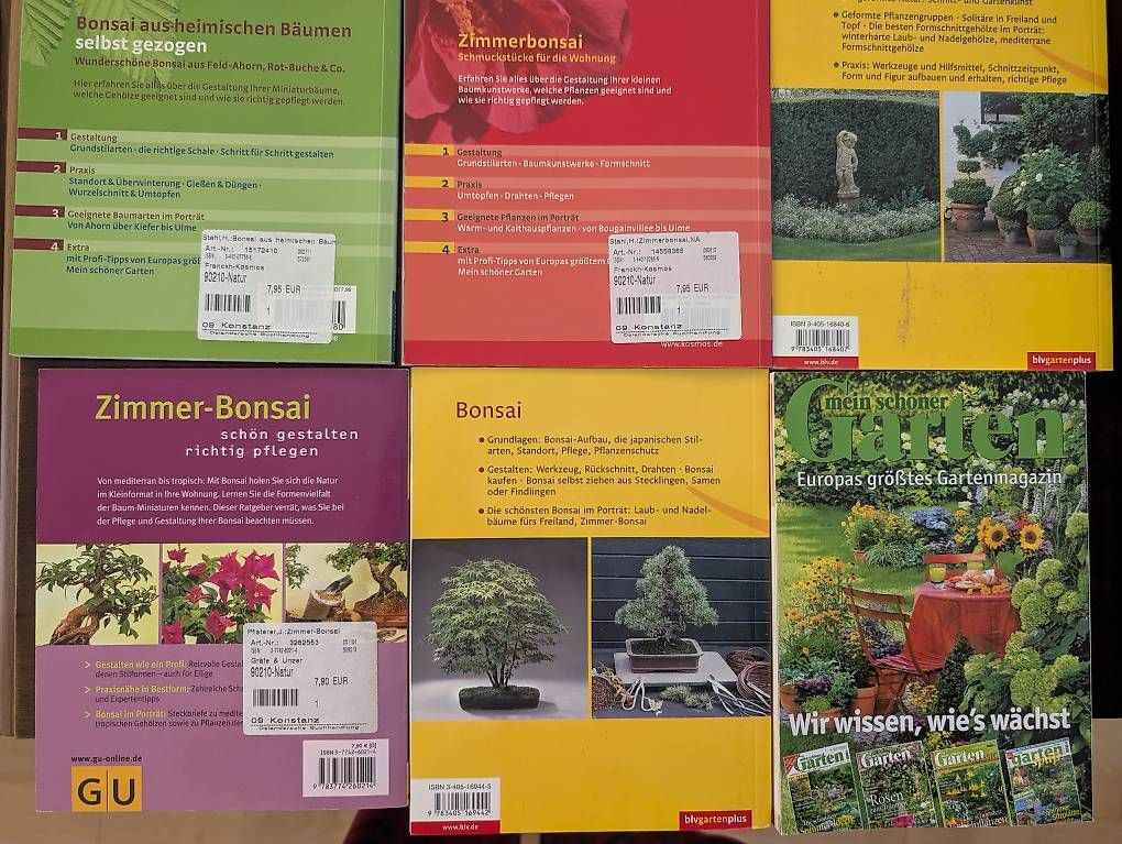 Libri: Bonsai und Garten Bücher  – Usato da Tobel venduto da Streetfroggy 1