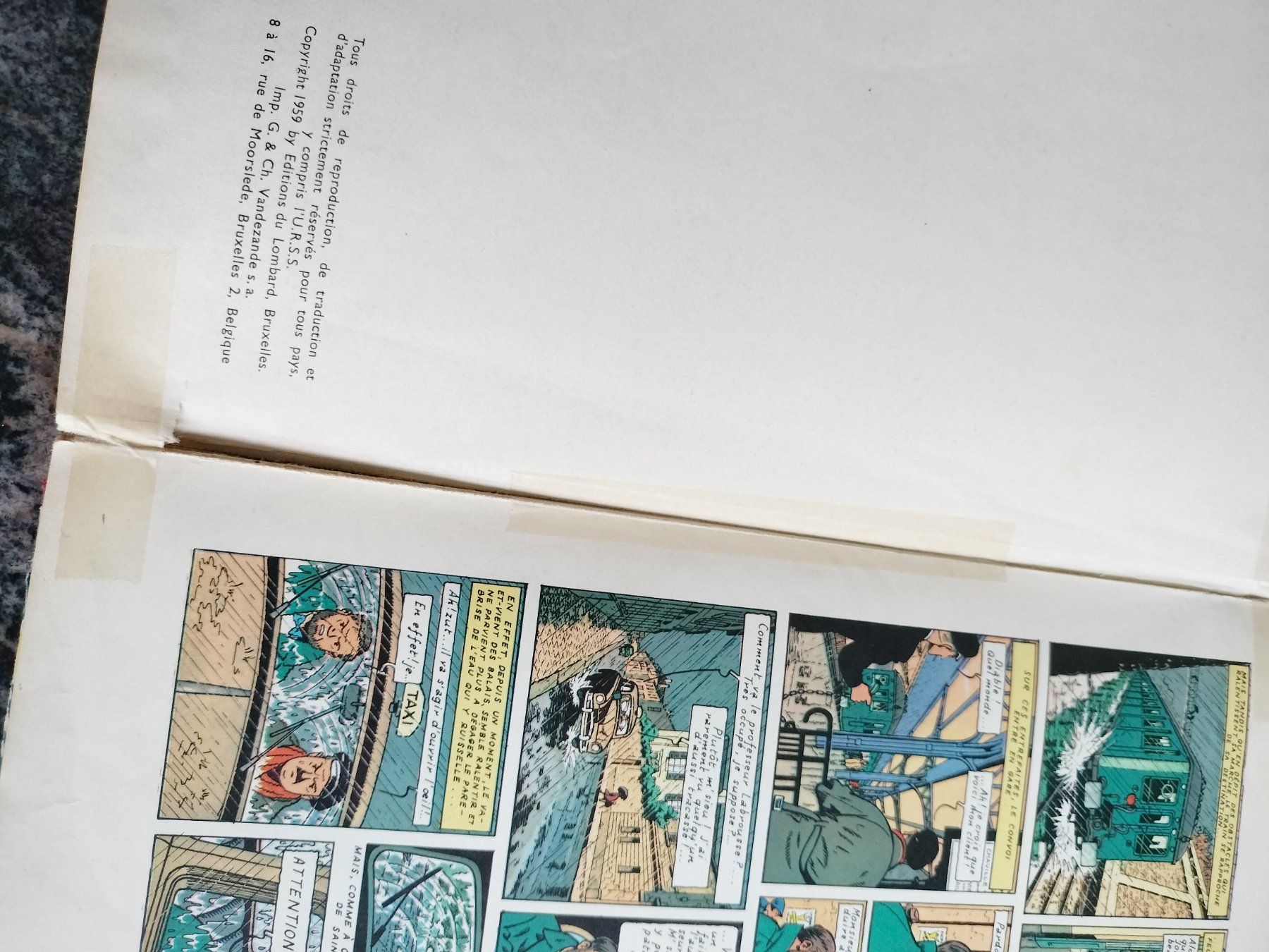 Fumetti: Mortimer à Paris EO 1959 complète mais pages détachées – Usato da Cortaillod venduto da rozinna 6