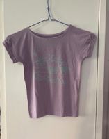 “Trois Zen fantS “: Violet T-shirt  Gr.6