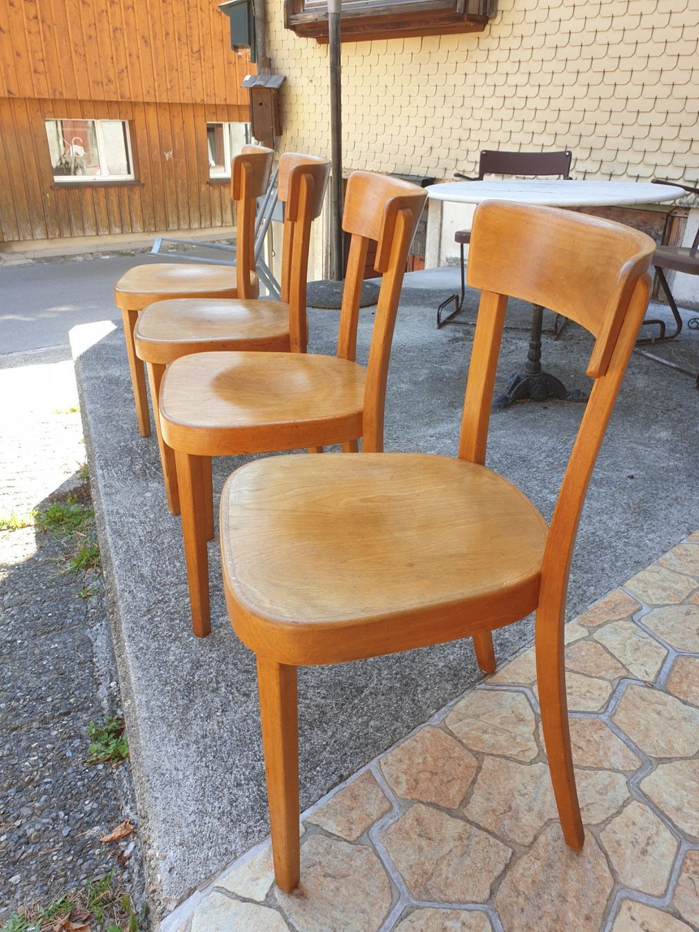 Horgen Glarus Sedie: 4 × schöne Beizenstühle – Usato da rebstein venduto da spacy73