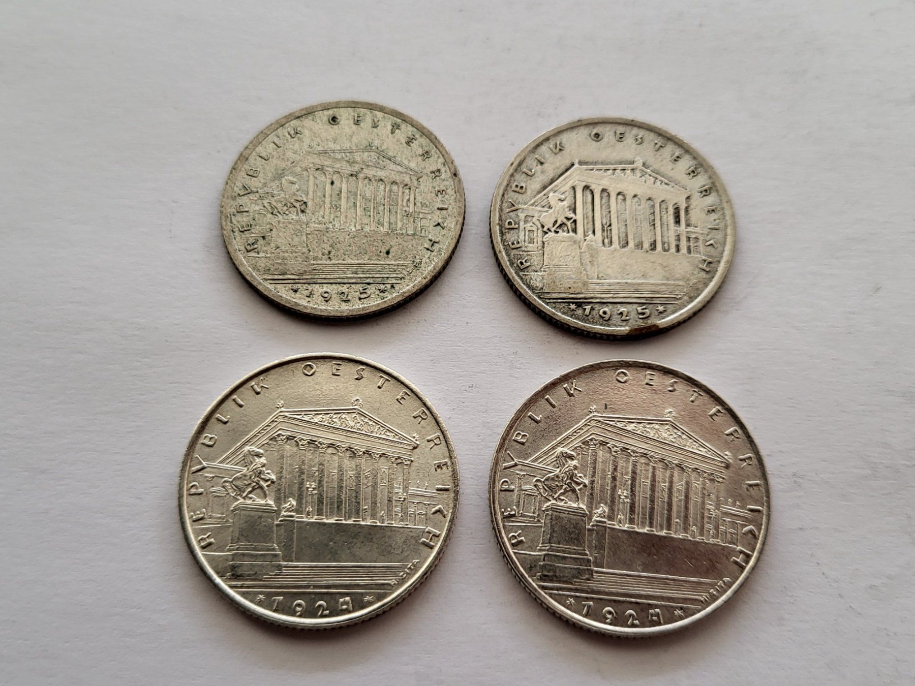 Tutti le monete: 4x 1 Schilling Silber – Usato da Pravidondaz venduto da LVtik 1