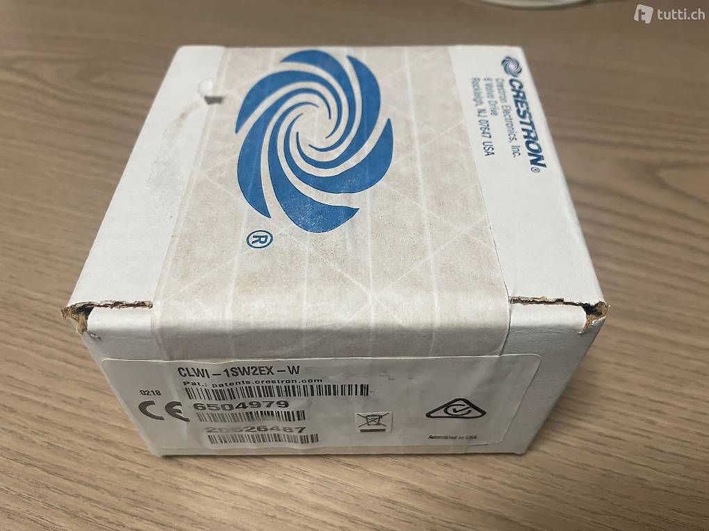 Elektronikbauteile: Crestron CLWI-1SW2EX-W – Gebraucht aus Adligenswil von cr02