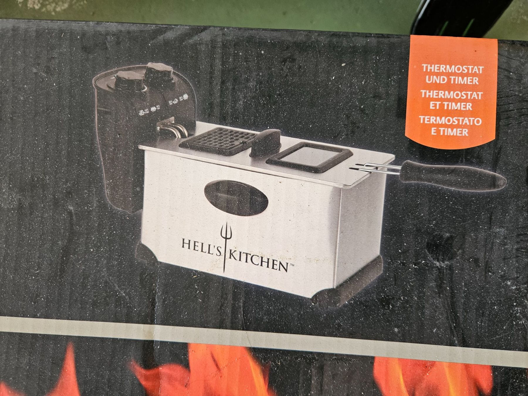Küchengeräte: Friteuse Hell's Kitchen FRX 9000 - État Neuf – Gebraucht aus Luc (Ayent) von cmoura17