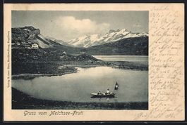 Melchsee-Frutt, Seepartie vor Gipfelpano
