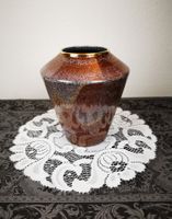 Irisierende Scheurich Luxus Keramik Vase W. Germany 507-20