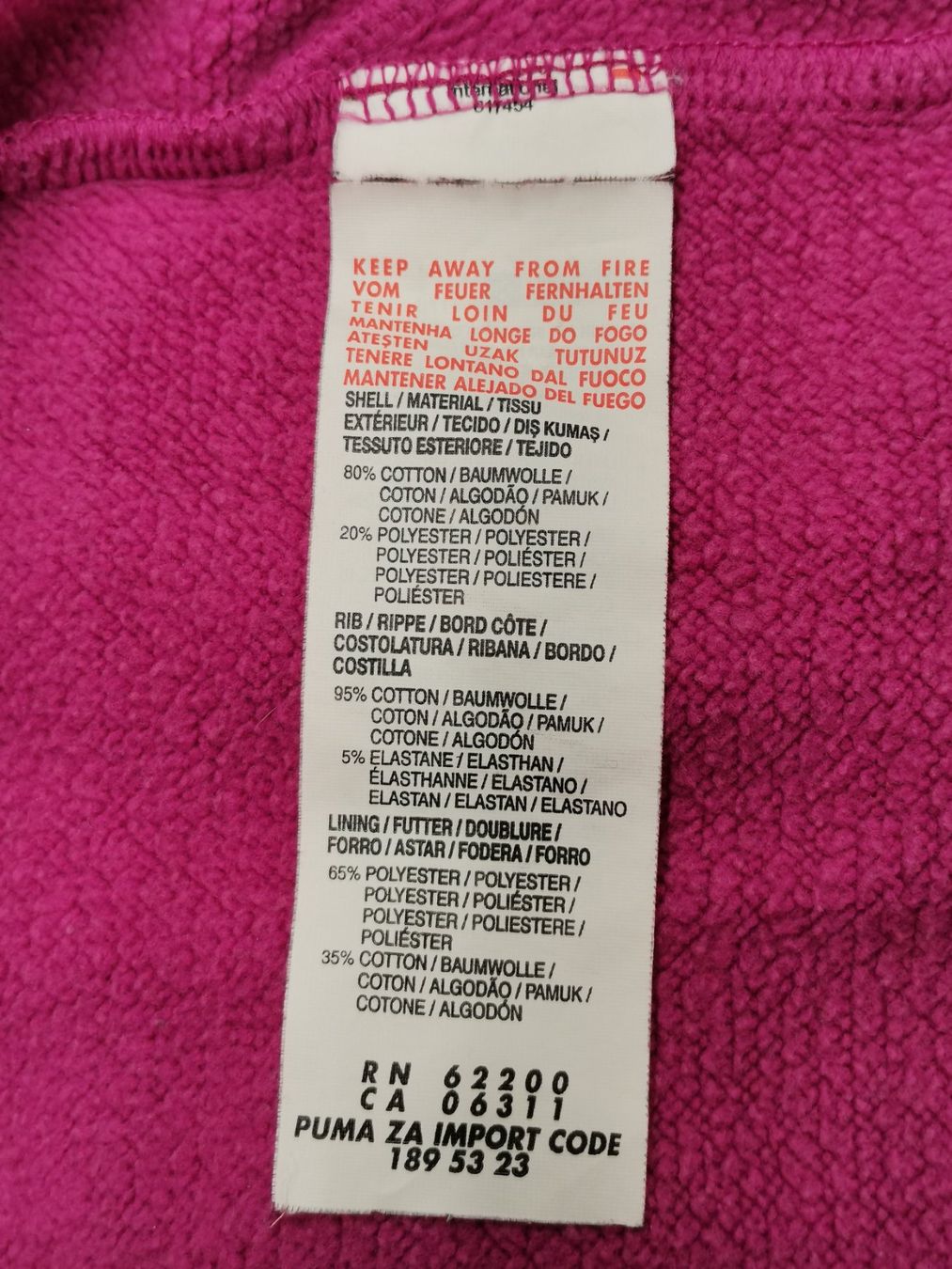 Puma Giacche: PUMA Damen-Sweater, Pink, Gr. 38 – Usato da Schaffhausen venduto da Restwert_SH 7