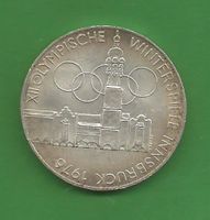 Oesterreich, 100 Sh.1976, Olympiade Innsbruck , Silbe, Erh.s