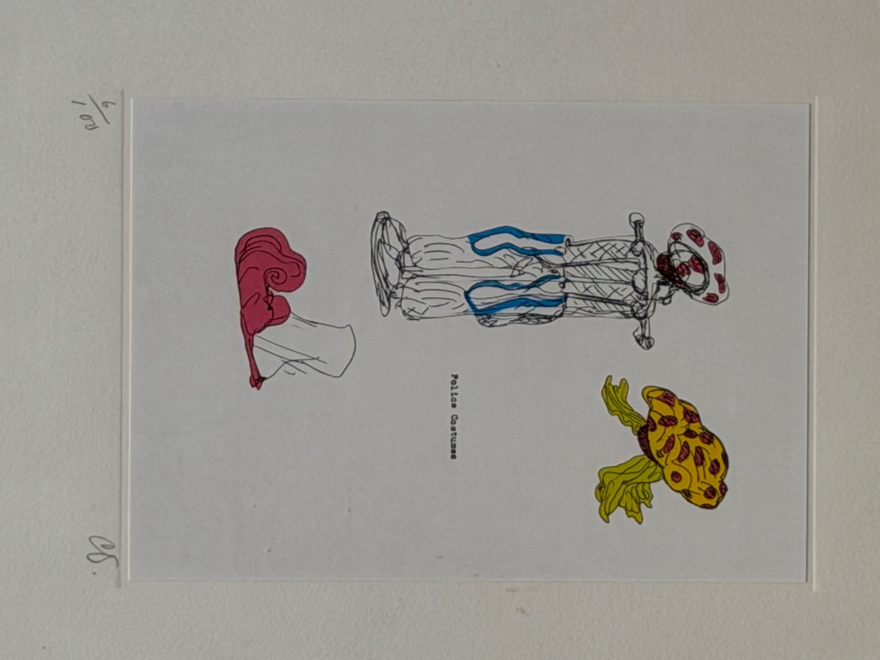 Tableaux: Litografia, da "Notes in hand” Oldenburg – D'occasion à Bellinzona par Omegart 1
