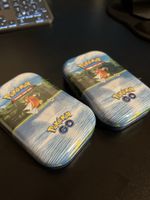 NEU | 2 Pokemon GO Sammelkarten Mini-Tins