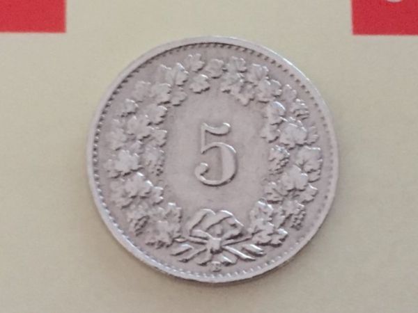 Tutti le monete: 5 Rappen 1946 -vz – Usato da Elsau venduto da herbybay 1