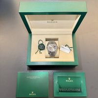 Rolex Datejust 41 Rhodium Diamonds Full Set 2022