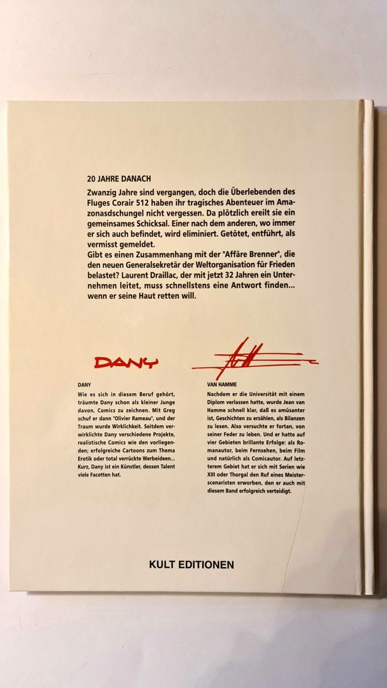 Comics: Danny - Van Hamme 20 Jahre Danach Comic – Gebraucht aus Aesch BL von pri_fp8t 1