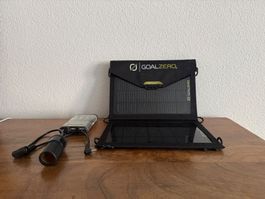 Goal Zero Nomad 7 Solarpanel mit Guide 10 Plus