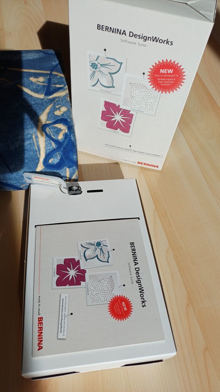 Bernina Nähmaschinen: Bernina CutWork, CrystalWork, Paintwork Tool plus DesignWork – Neu und originalverpackt aus Rafz von hofgut 6