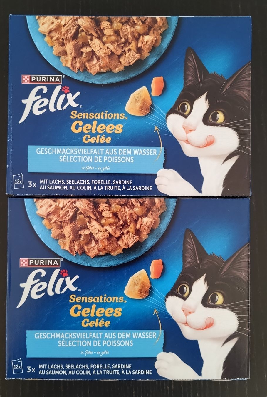 Futter: Katzenfutter Felix Sensations Gelees – Neu und originalverpackt aus Schliern b. Köniz von Schnumy