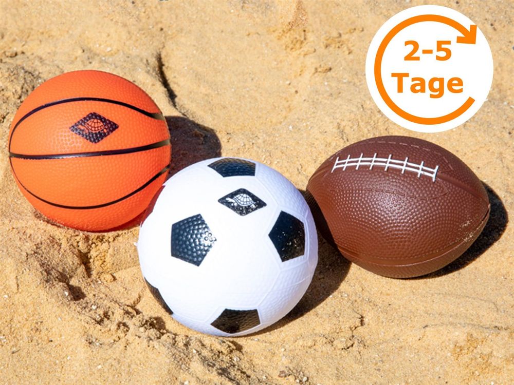 Mini Ball-Set, 3-teilig, je 11 cm, 50 gr (Neu und originalverpackt) in ...