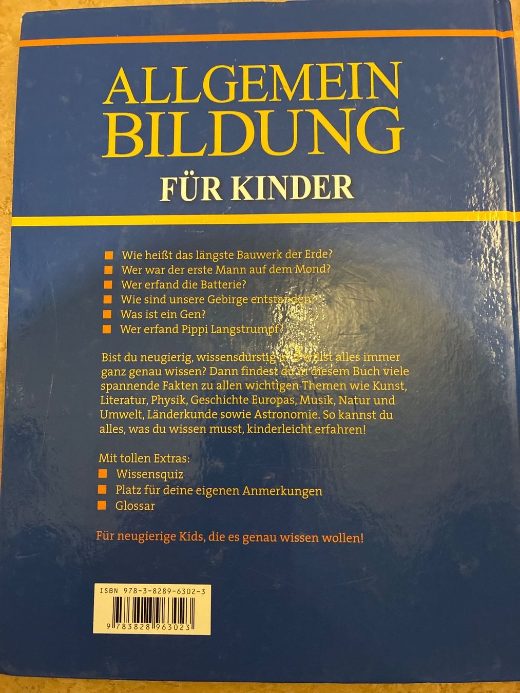 Bücher: Buch: Allgemeinbildung für Kinder – Gebraucht aus Guntershausen von Gloominati 1