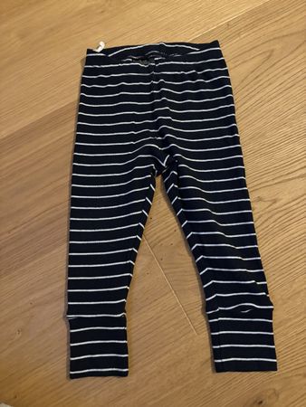 Leggings, H&M, Gr. 80 (eher Gr. 80/86), dunkelblau 