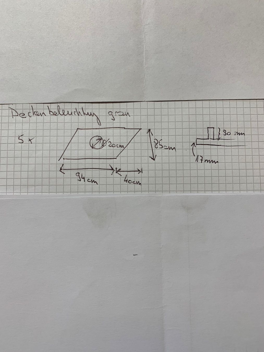 Lampadari & plafoniere: Deckenbeleuchtung mit Kompaktleuchtstofflampe – Usato da Appenzell venduto da OcclineGmbH 1