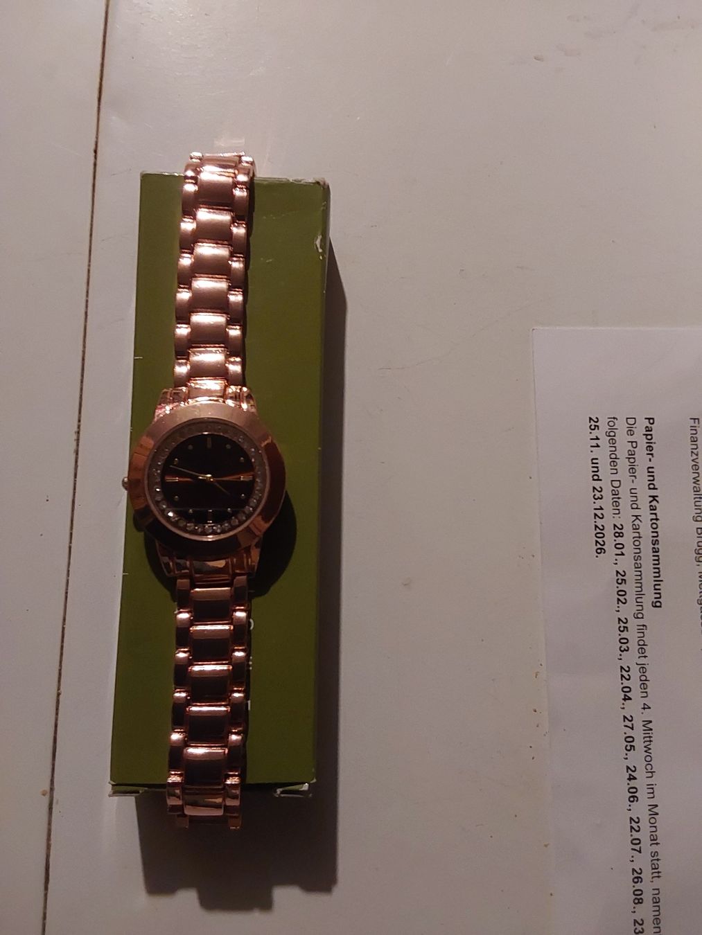 Orologi: Montre Envy rose dorée - Élégance et Style Unique!  – Nuovo (secondo la descrizione) da Brügg BE venduto da rup_p6cw