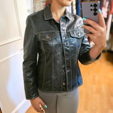 Leonardo Lederjacke, Top Zustand, Gr. M, Herbst-Look!