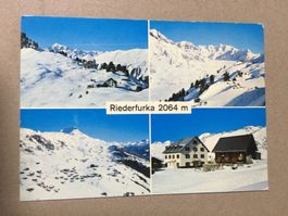Riederfurka 2064 m Wallis mehrbildrig