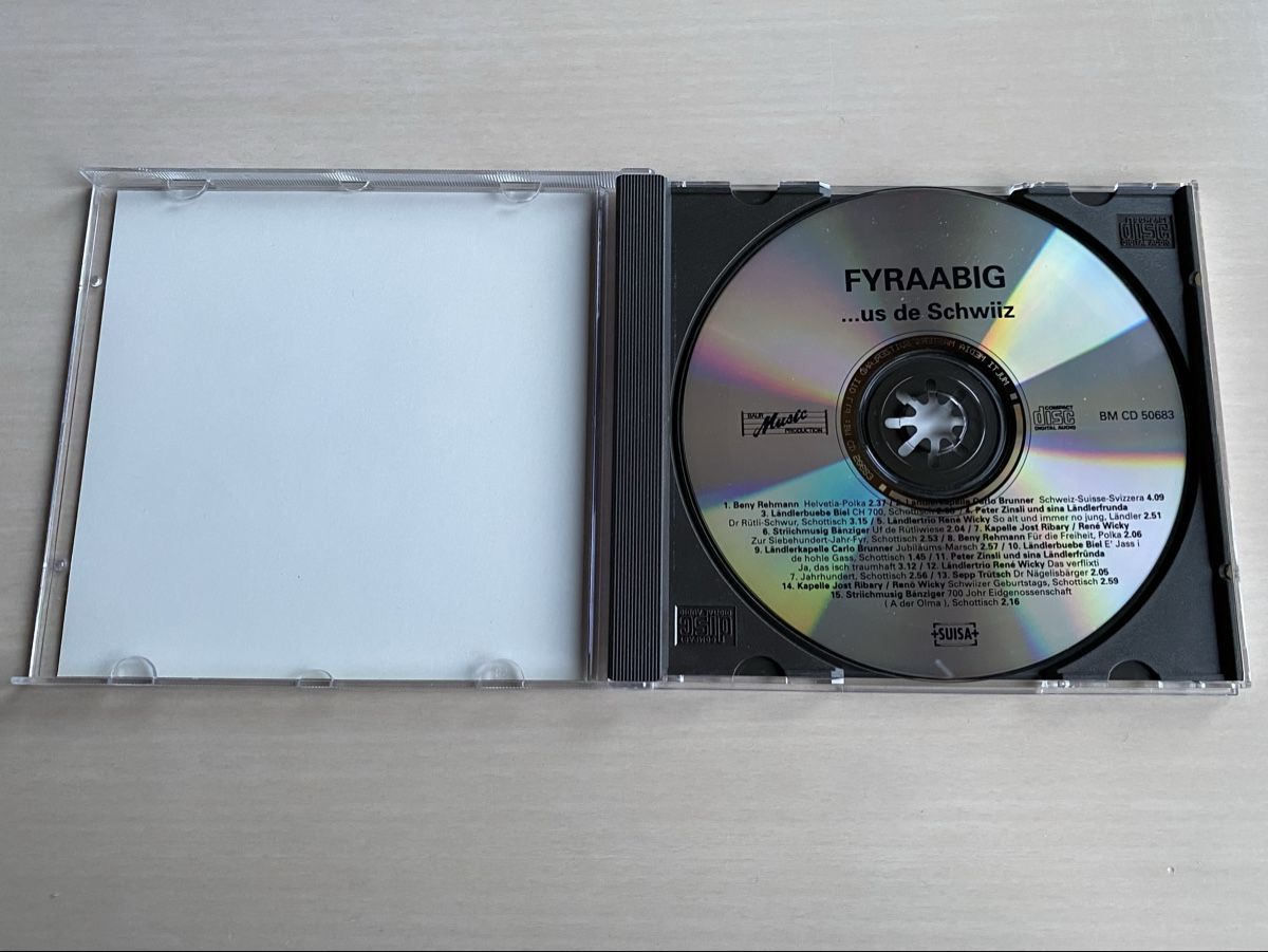 CD: FYRAABIG ...us de Schwiiz - CD – Usato da Oberried Brienz venduto da Chyara 2