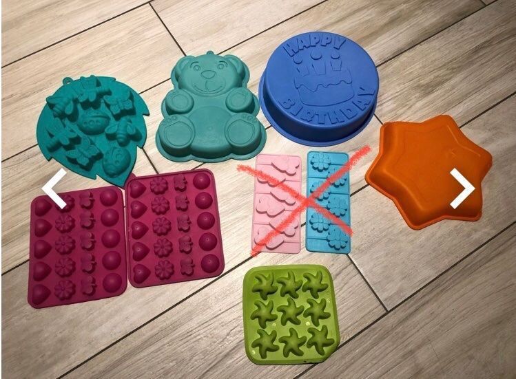 GMBYLBY Silikon Backform - 6-fach Mousse Kuchenform Für Schokolade & Desserts