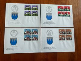 Pro Patria 1979 FDC Viererblockserie (R545)