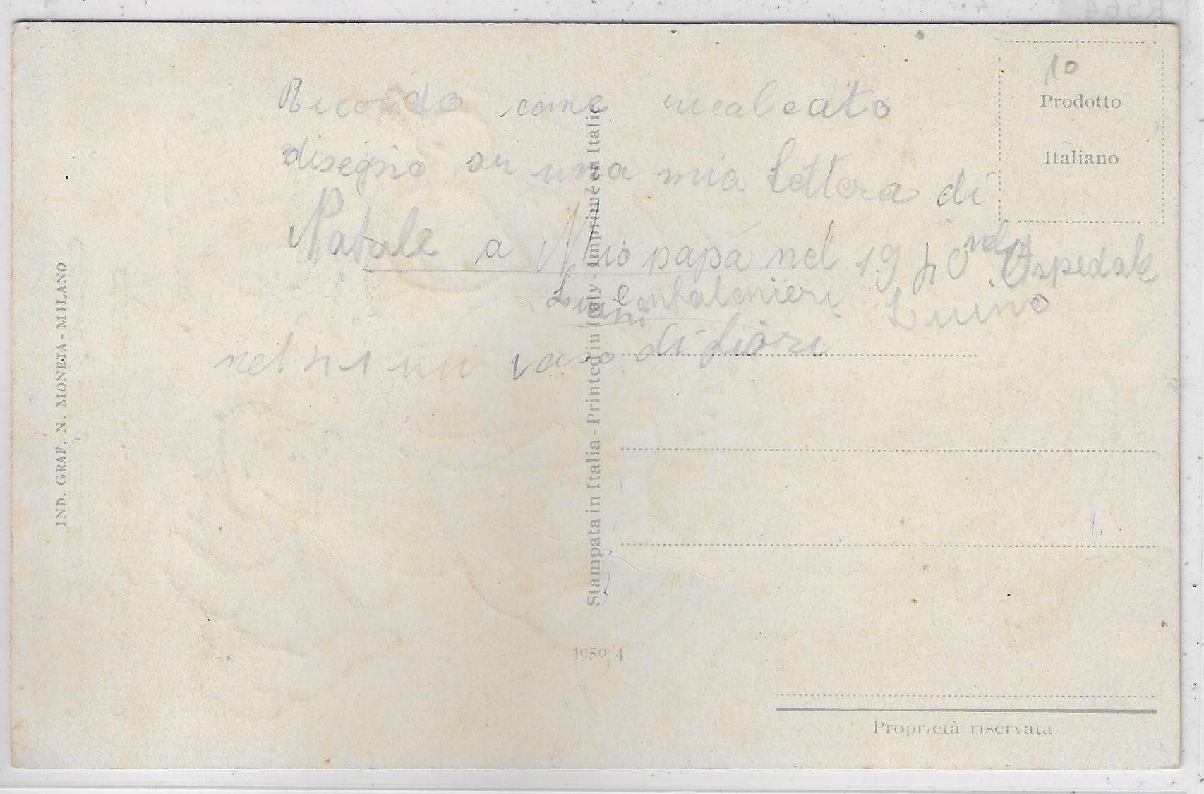 Cartoline postali: Buon Natale - Künstler L. Martini – Usato da Ettingen venduto da Kartenplanet 1