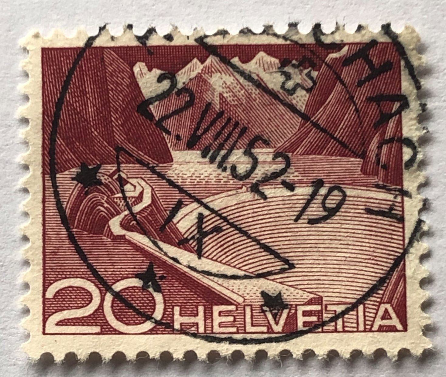Tutti i francobolli: Nr.301A mit Voll Stempel – Usato da Aarau venduto da Billa007