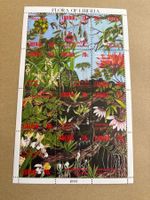 Liberia Briefmarken, Flora, komplett, Jahrgang 1993!