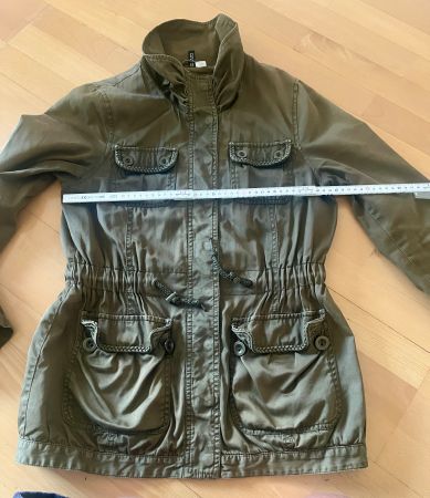 Damen Jacke Khaki Grösse 36