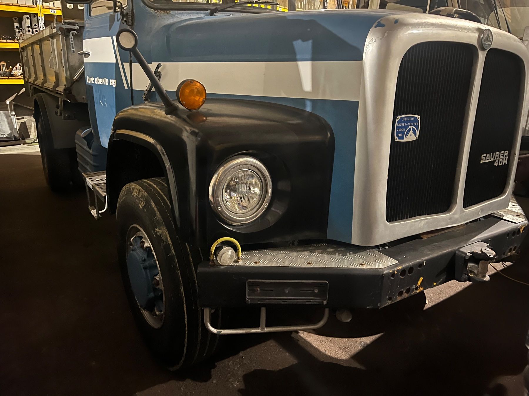 Saurer Autocarri: Saurer 4DM Prototyp 4x4 – Usato da Niederbüren venduto da mcbruehwiler 6