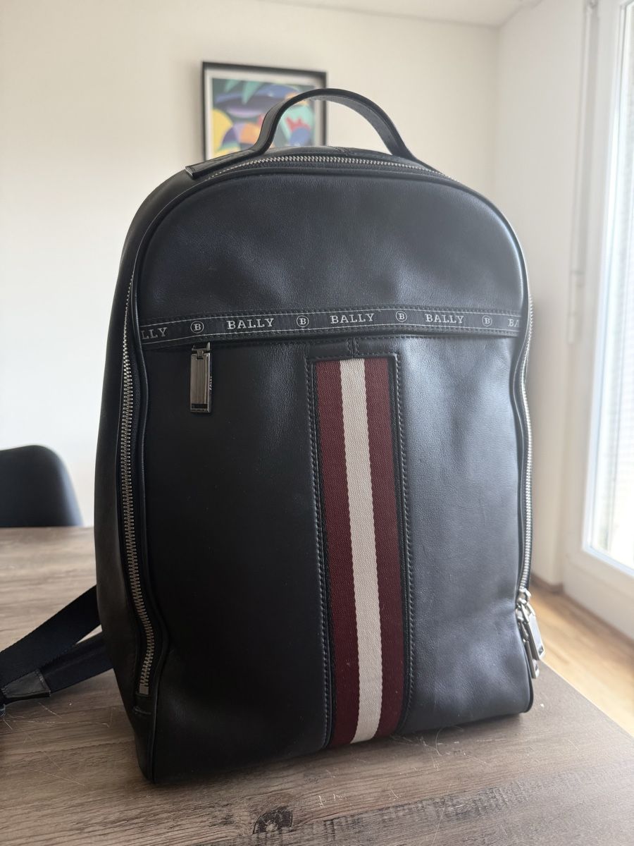 Bally Sacs à dos: Bally Black Leather Backpack – Neuf (Voir description) à Stallikon par ErnestoPal