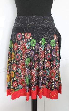 Jupe DESIGUAL Floral Gr S