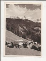 AK ca 1950 Chur-Arosa Bahn, Langwieser Viadukt