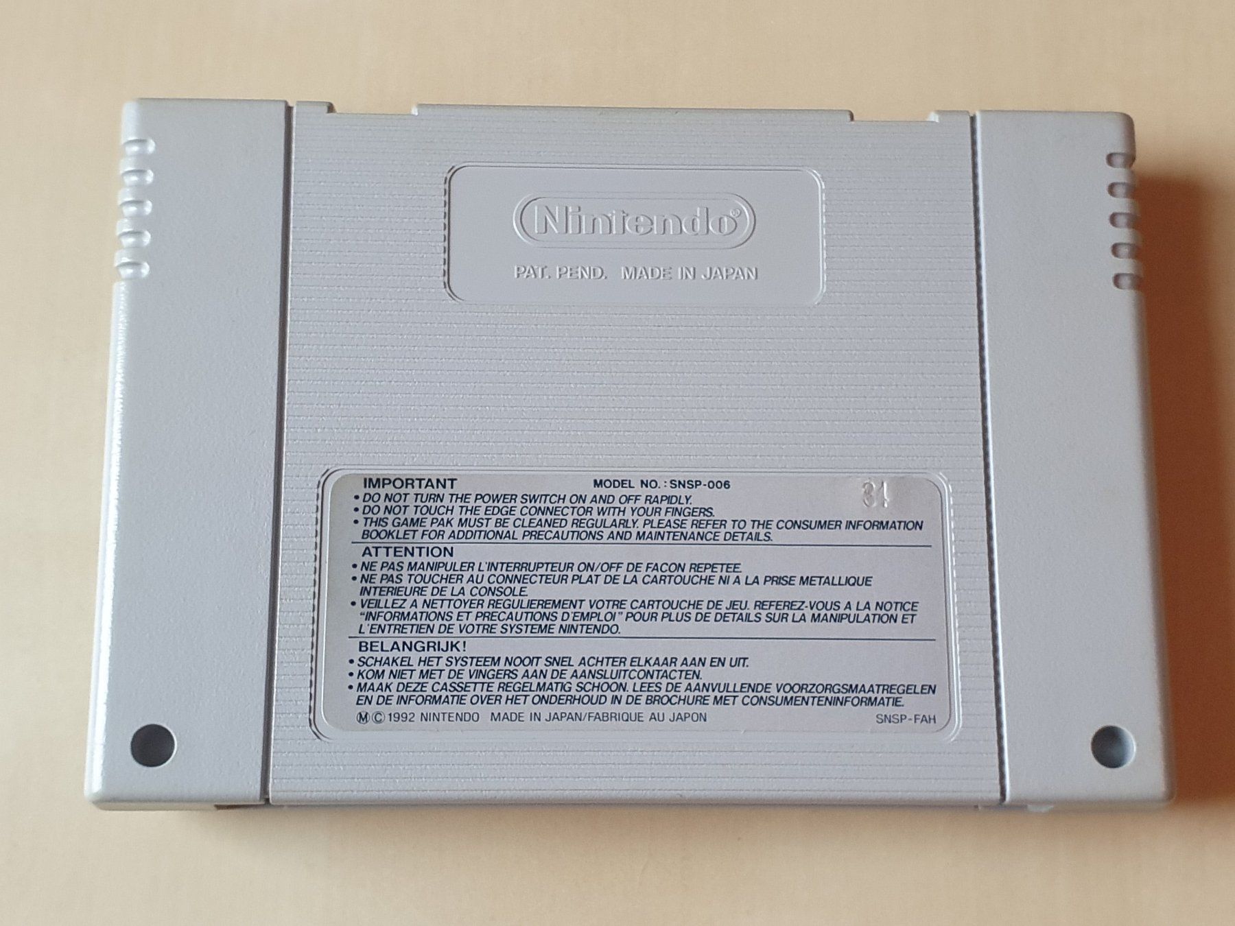 Nintendo Giochi: Pac Attack – Usato da Stansstad venduto da collectorsshop 1