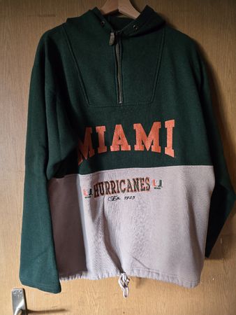 Miami Hurricanes Vintage Hoodie / Pullover