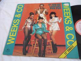 12" Vinyl rarität 80er Dance - Weeks & Co