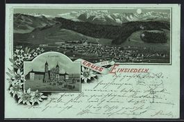 Mondschein-Lithographie Einsiedeln, Klos
