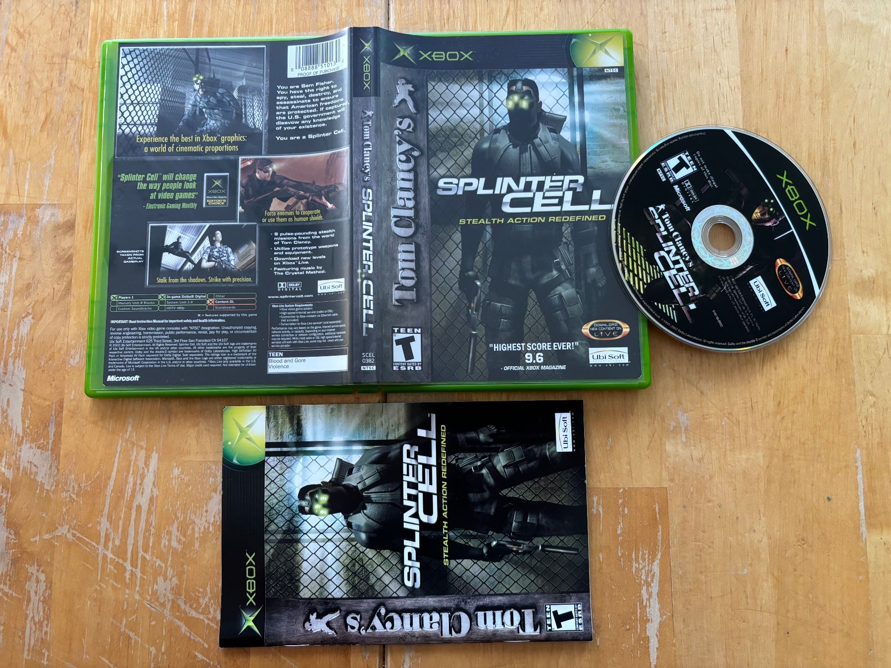 Giochi: Splinter Cell (CIB) – Usato da Frenkendorf venduto da gelbeZinnie