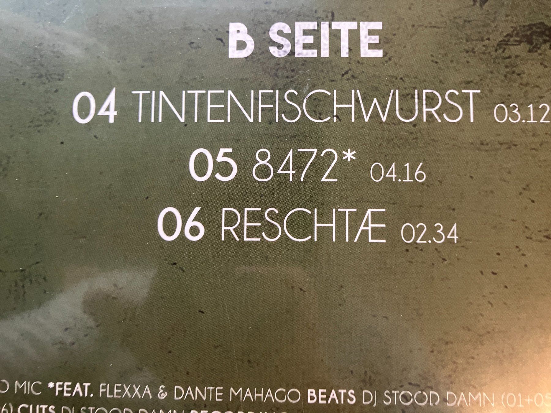 Schallplatten: WTK – Neu und originalverpackt aus Aarwangen von Jukebox3 4