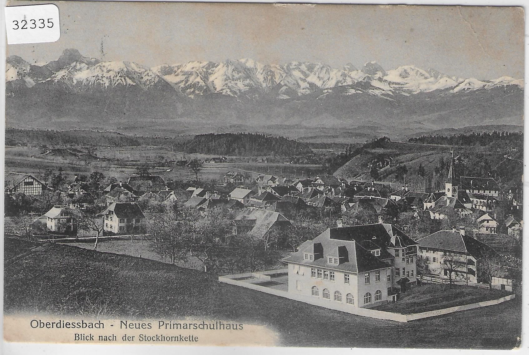 Cartes postales: Oberdiessbach - Neues Primarschulhaus – D'occasion à Ettingen par Kartenplanet